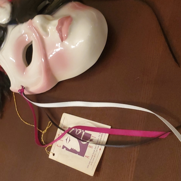 Clay Art Accents Vintage Clay Art Mask Wall Decor Poshmark